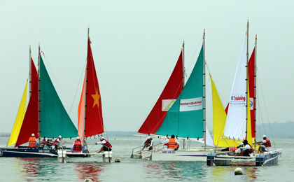 Kết thúc giải đua thuyền buồm Bà Rịa -Vũng Tàu mở rộng