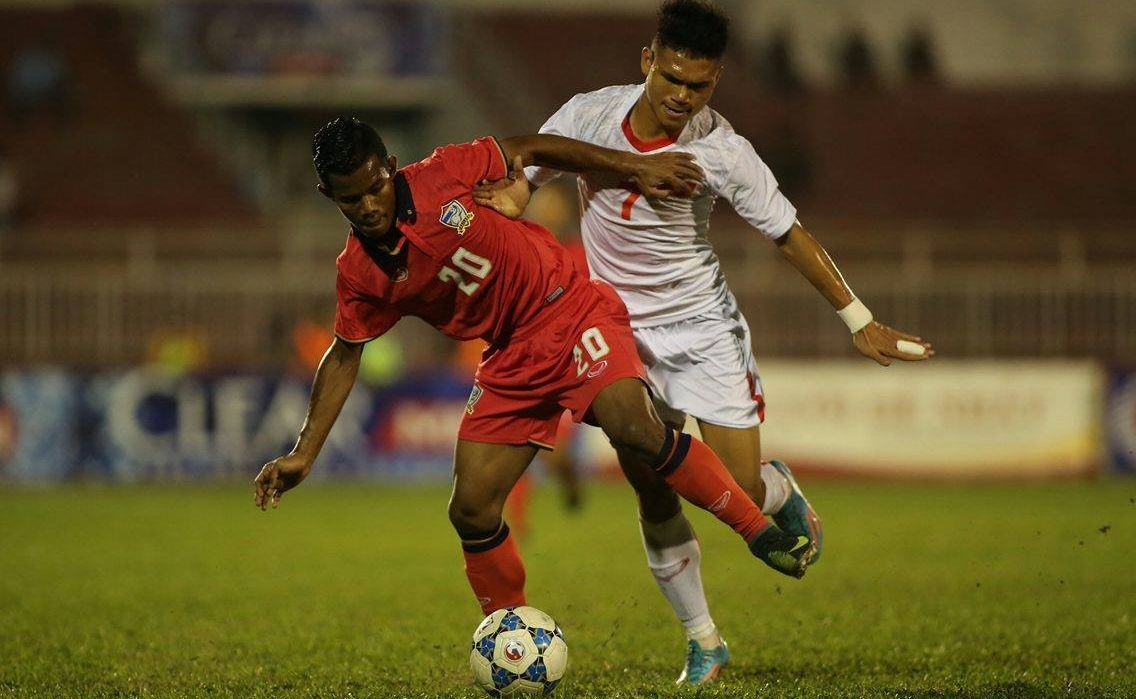 U21 Việt Nam và U21 Thái Lan phút thứ 56