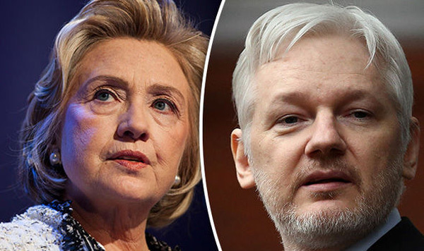 Chủ WikiLeaks chế nhạo Hillary