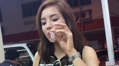 HH Kỳ Duyên từ chối bình luận về ảnh hút thuốc nơi công cộng