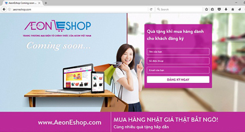 Mua sắm online AeonEshop