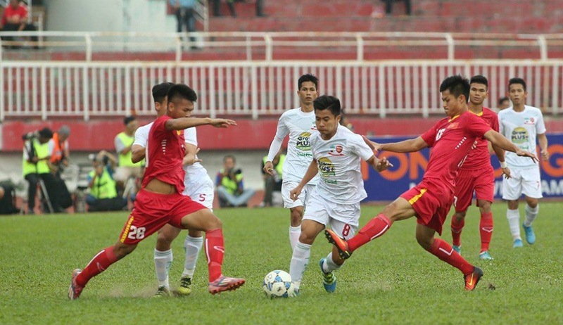 U21 HAGL 0-0 U21 Việt Nam phút 27