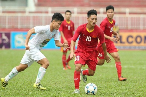 U21 HAGL 0-0 U21 Việt Nam phút 4