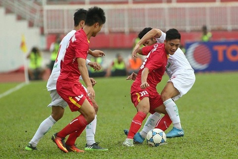 U21 HAGL 0-0 U21 Việt Nam phút 60