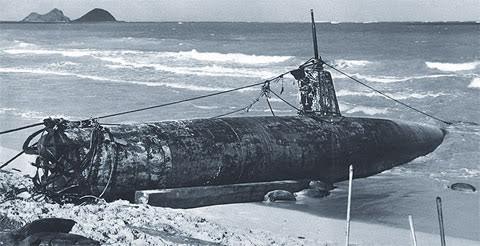 Tàu ngầm bỏ túi Nhật dùng đánh úp Trân Châu Cảng