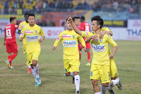 Hà Nội FC vs Than Quảng Ninh phút thứ 50