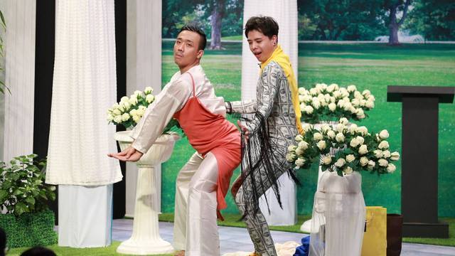 Trấn Thành bị khách mời 'bóc mẽ' : '3D mà vẫn lấy được vợ'