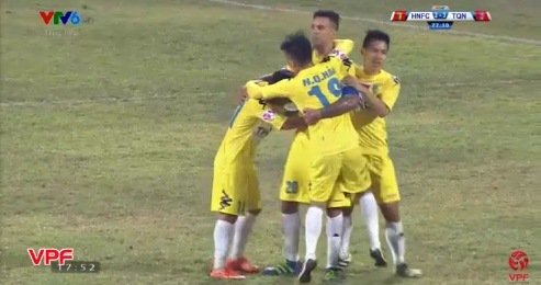 Hà Nội FC vs Than Quảng Ninh phút thứ 78