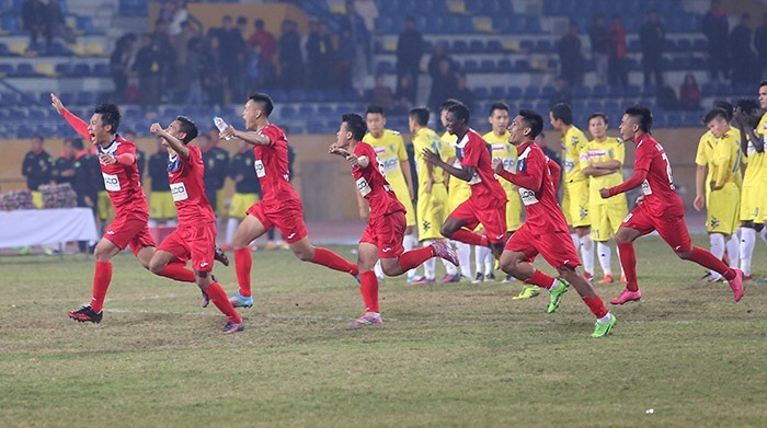 Video bàn thắng Hà Nội FC 3-3 Than Quảng Ninh (pen 2-4)