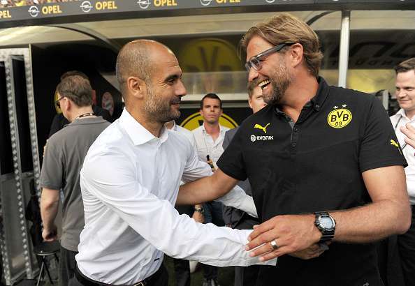 Klopp khen Guardiola dũng cảm khi tiếp quản Man City