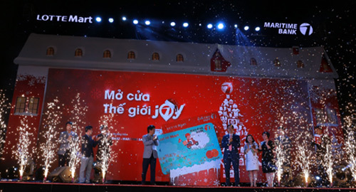 Ra mắt thẻ đồng thương hiệu LOTTE Mart - Maritime Bank