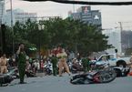 Tông xe liên hoàn ở Sài Gòn, nhiều người bị thương nặng