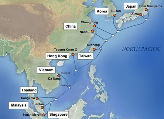Việt Nam nối tuyến cáp quang biển nhanh và ổn định hơn AAG