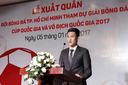 Công Vinh: Bóng đá là việc của đàn ông...