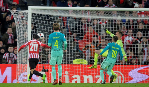 Messi ghi bàn, Barca vẫn thua đau Bilbao ở Cúp nhà Vua