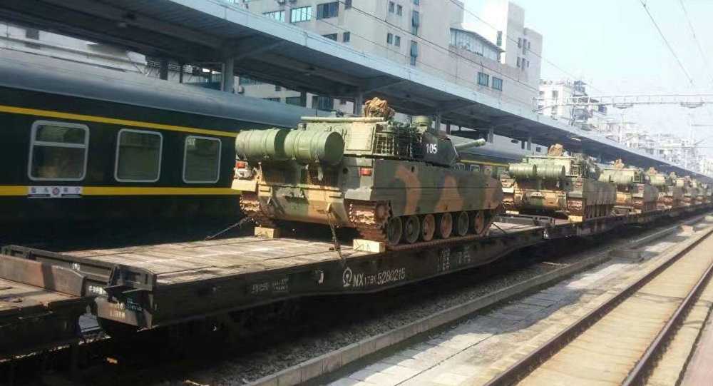 Trung Quốc bí mật chế tạo xe tăng siêu nhẹ