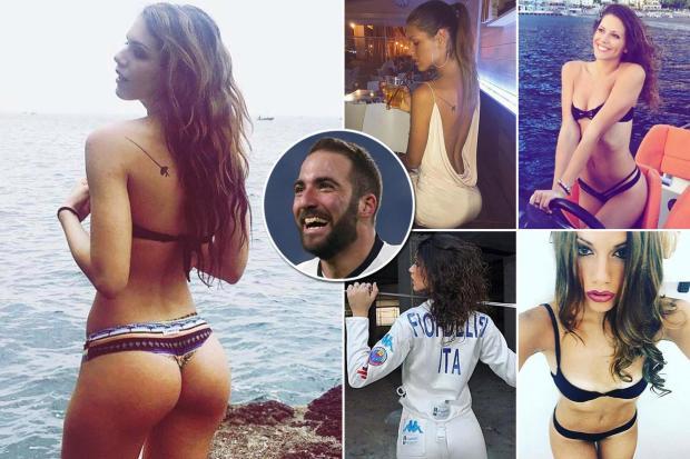 Nữ kiếm sĩ xinh đẹp bốc lửa hớp hồn Higuain