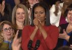 Michelle Obama nghẹn ngào trong bài phát biểu từ biệt