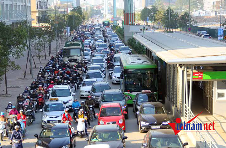 Hà Nội sẽ mở thêm tuyến buýt nhanh Kim Mã - Hòa Lạc