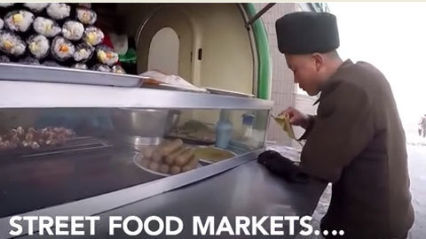 Hình ảnh lạ thường ở thủ đô của Triều Tiên