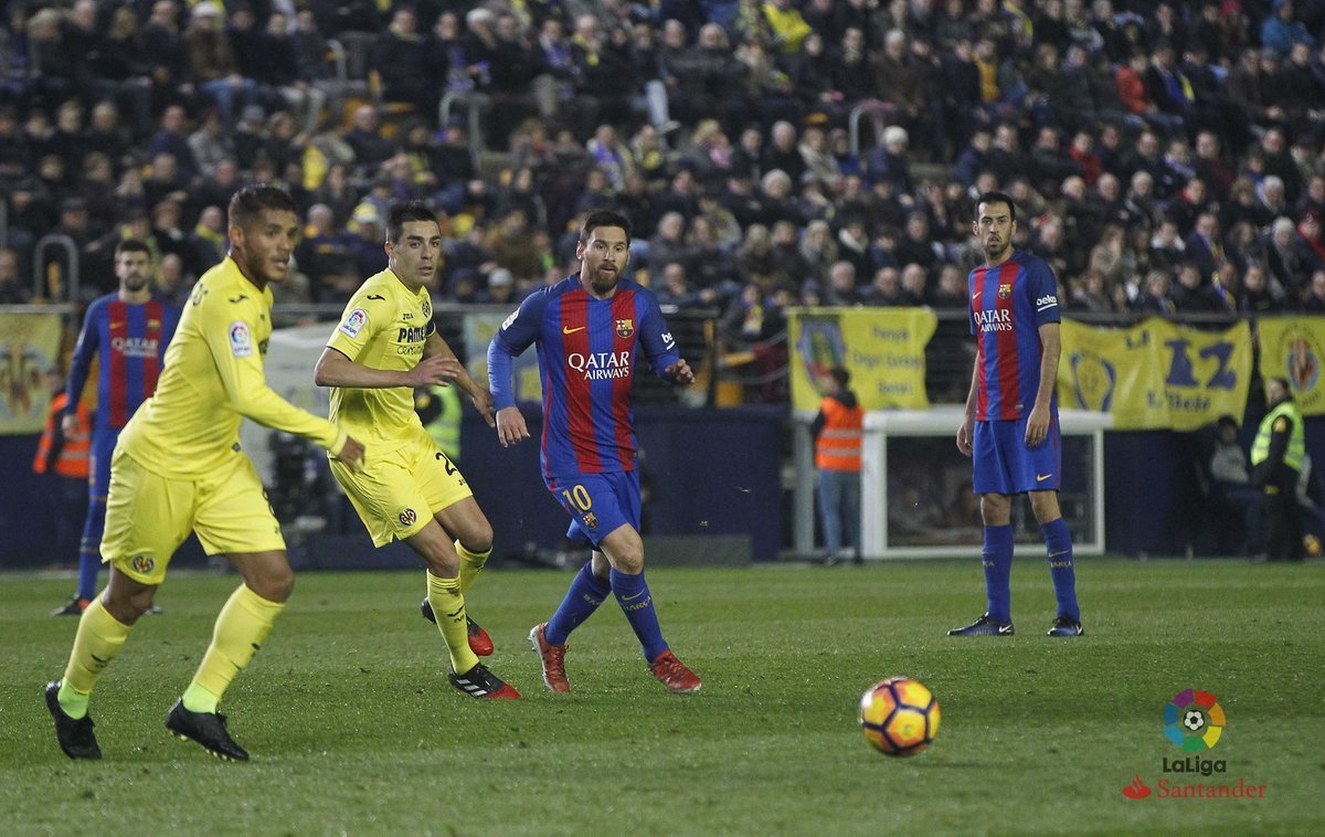 Video bàn thắng Villarreal 1-1 Barca