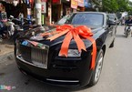 Đại gia tặng Rolls-Royce Ghost cho Thu Ngân trong đám hỏi