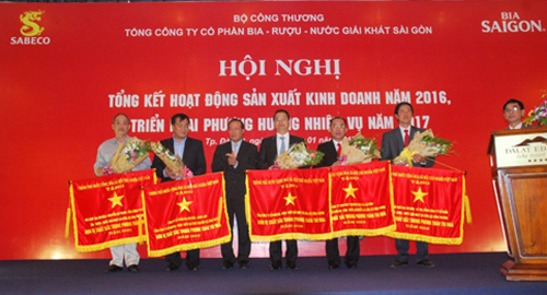 2016, Sabeco nộp ngân sách hơn 9.400 tỷ đồng