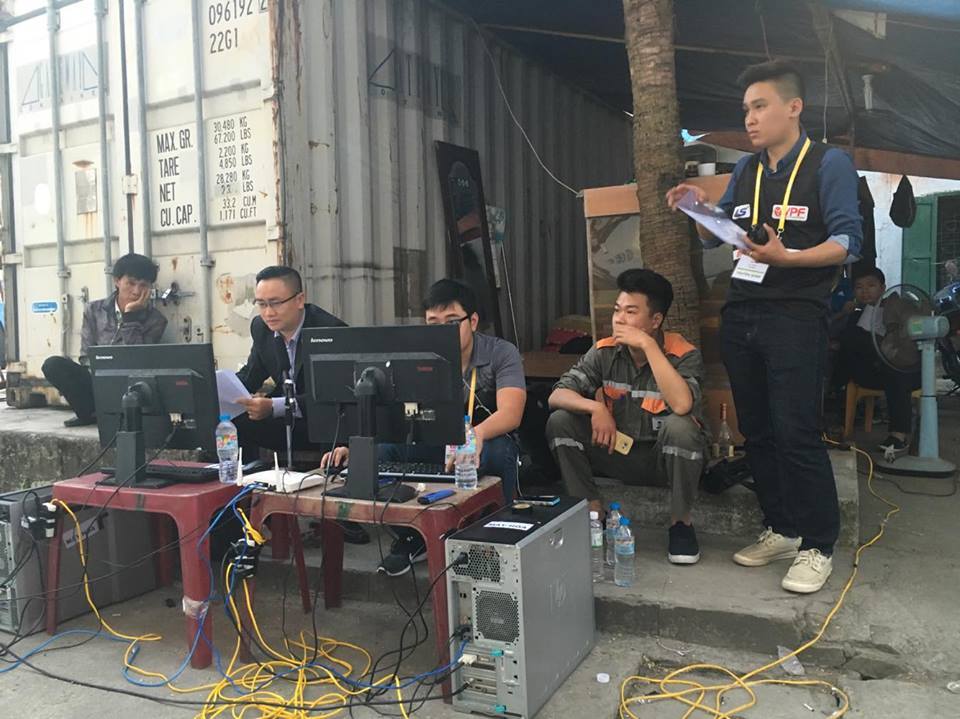 Sân Lạch Tray từ chối nói về vụ trực tiếp V-League ở quán trà đá