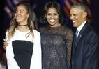 Con gái út Obama bận thi khi cha đọc diễn văn từ biệt