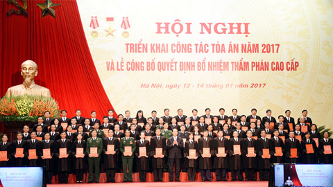 Chủ tịch nước, Thủ tướng bổ nhiệm nhân sự một số cơ quan