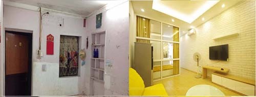 Với 150 triệu, căn hộ 45m2 tập thể Thanh Nhàn cũ
