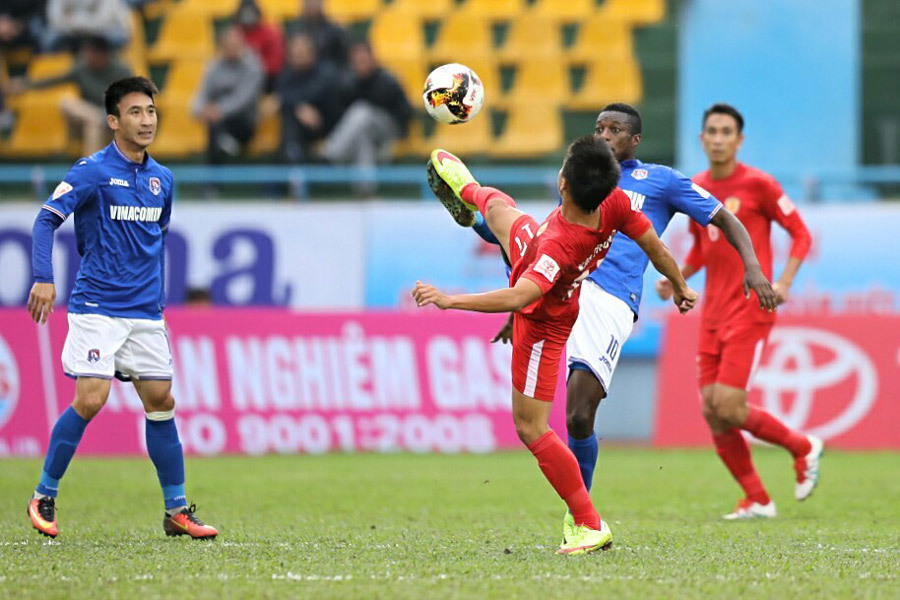 Video bàn thắng Than Quảng Ninh 2-0 TP.HCM