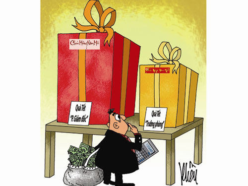 Ai đi Tết sếp chỉ với lời chúc