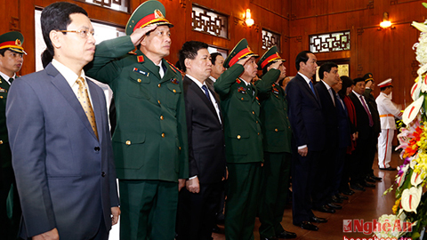 Chủ tịch nước thăm, làm việc tại Nghệ An