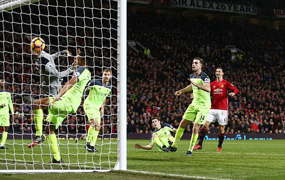 Video bàn thắng MU 1-1 Liverpool