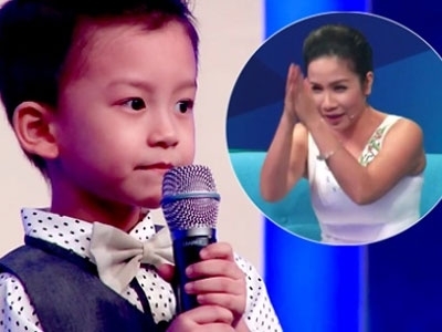 Cậu bé 4 tuổi hát Bolero khiến Mỹ Linh phải 'vái lạy'