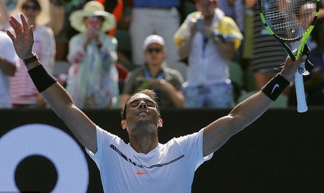 Nối gót Federer, Nadal vào vòng 2 Australian Open