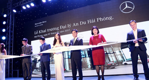 Mercedes-Benz nâng cấp đại lý An Du Hải Phòng