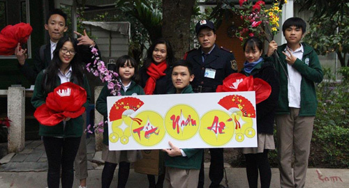 Tết nhân ái của HS Đoàn Thị Điểm Ecopark