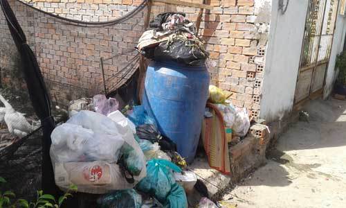 Rác để lâu người dân chịu không nổi