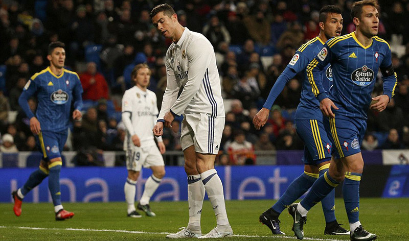 Ronaldo tịt ngòi, Real thua bẽ mặt trên sân nhà