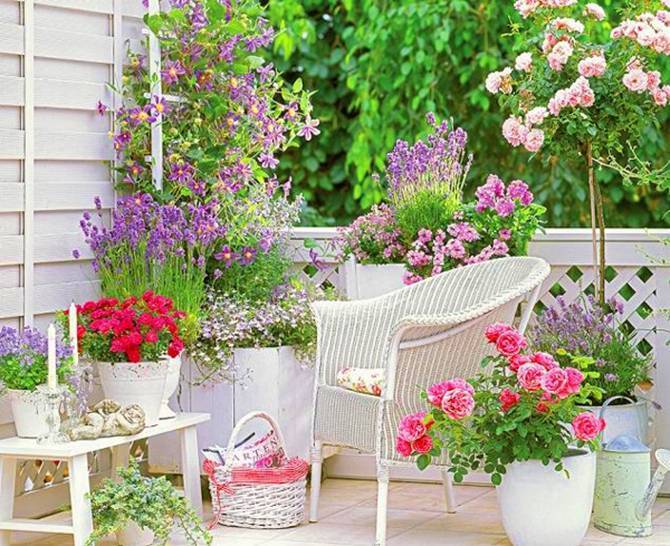 Thay áo mới cho ban công nhỏ để đón năm mới ấm áp đang về