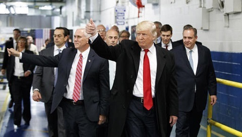 Lịch trình bận rộn của Donald Trump ngày nhậm chức