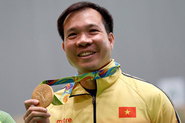 Xem lại khoảnh khắc lịch sử của Hoàng Xuân Vinh ở Olympic 2016