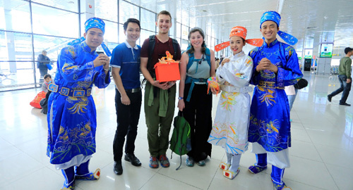 Táo ông, Táo bà tặng quà khách bay Jetstar Pacific
