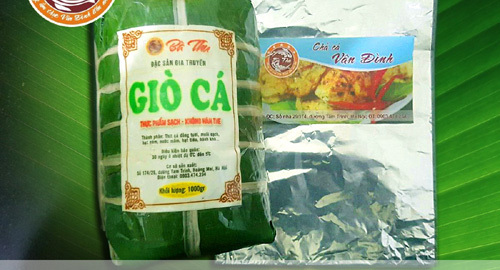 Giò cá bà Thu - Món ngon ngày tết
