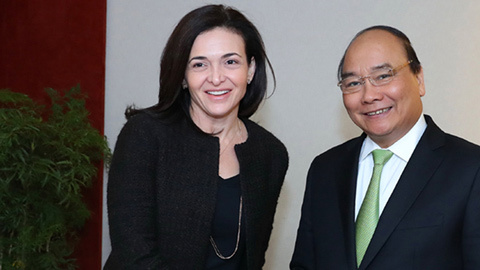 Thủ tướng đề nghị Facebook tăng cường hợp tác ở Việt Nam