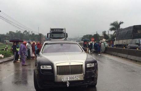 Siêu xe Rolls Royce cán chết người ở Hà Tĩnh