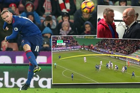 Wayne Rooney Amazing Goals breaks Sir Bobby Charlton'