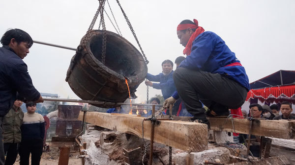 Long trọng khởi công đúc tượng Lạc Long Quân